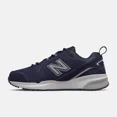 thumbnail image 1 of New- New Balance | 9 | 608v5 Blue Suede Sneakers Running Athletic Shoe Men's, 1 of 6