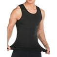 thumbnail image 2 of Youloveit Men's Seamless Elastic Slimming Waist Training Vest Slim Sweatshirt Fitness Exercise Abdominal Muscle Slimwear, 2 of 6