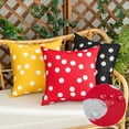 thumbnail image 3 of ETHAN 2Pcs Outdoor Square Toss Pillow Set, Stripe Poolside Square Outdoor Pillows,Rain-Proof,Fade Resistant,Courtyard garden Oxford cloth cushion cover, 3 of 5
