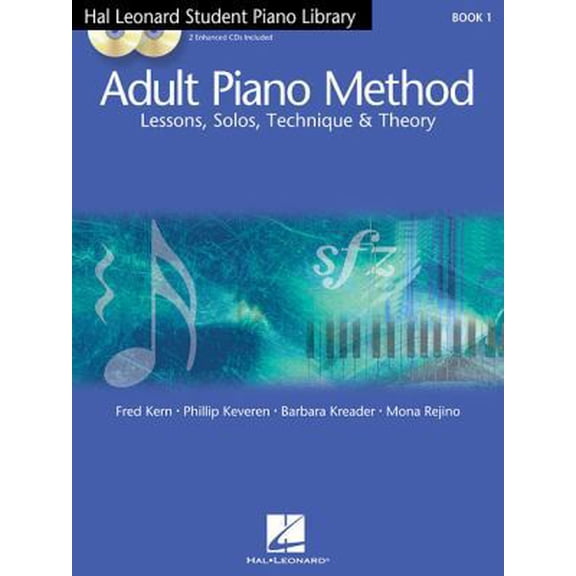 Pre-Owned Hal Leonard Adult Piano Method - Book 1 Lessons, Solos, Technique and Theory with Online Audio Access and Playback  Features (Paperback) 0634066269 9780634066269