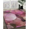 thumbnail image 2 of Ahgly Company Indoor Rectangle Patterned Pink Novelty Area Rugs, 8' x 10', 2 of 6