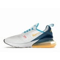 thumbnail image 2 of Nike Men's Air Max 270 White Industrial Blue Citron Pulse Running Shoes, from StockX, 2 of 5