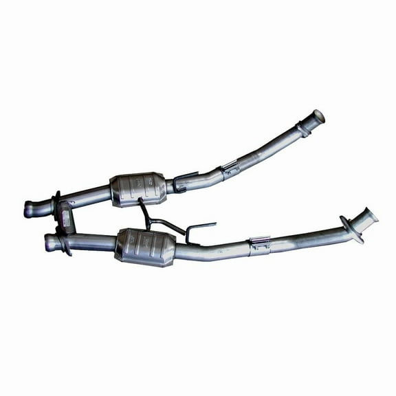 Bbk Performance 1521 High Flow Full H Pipe Assembly Fits 86 93 Fits/For 6770 Fits select: 1986-1993 FORD MUSTANG