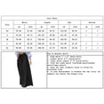 thumbnail image 3 of Chouyatou Women's Casual Tie Knot Denim Pant High Waist Wide Leg Dressy Jean Pants Palazzo Culottes with Pockets, 3 of 3