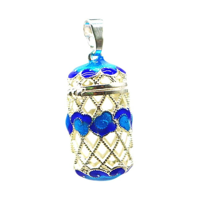 Medallón colgante de perfume difusor de aceite esencial Zulema Collar colgante