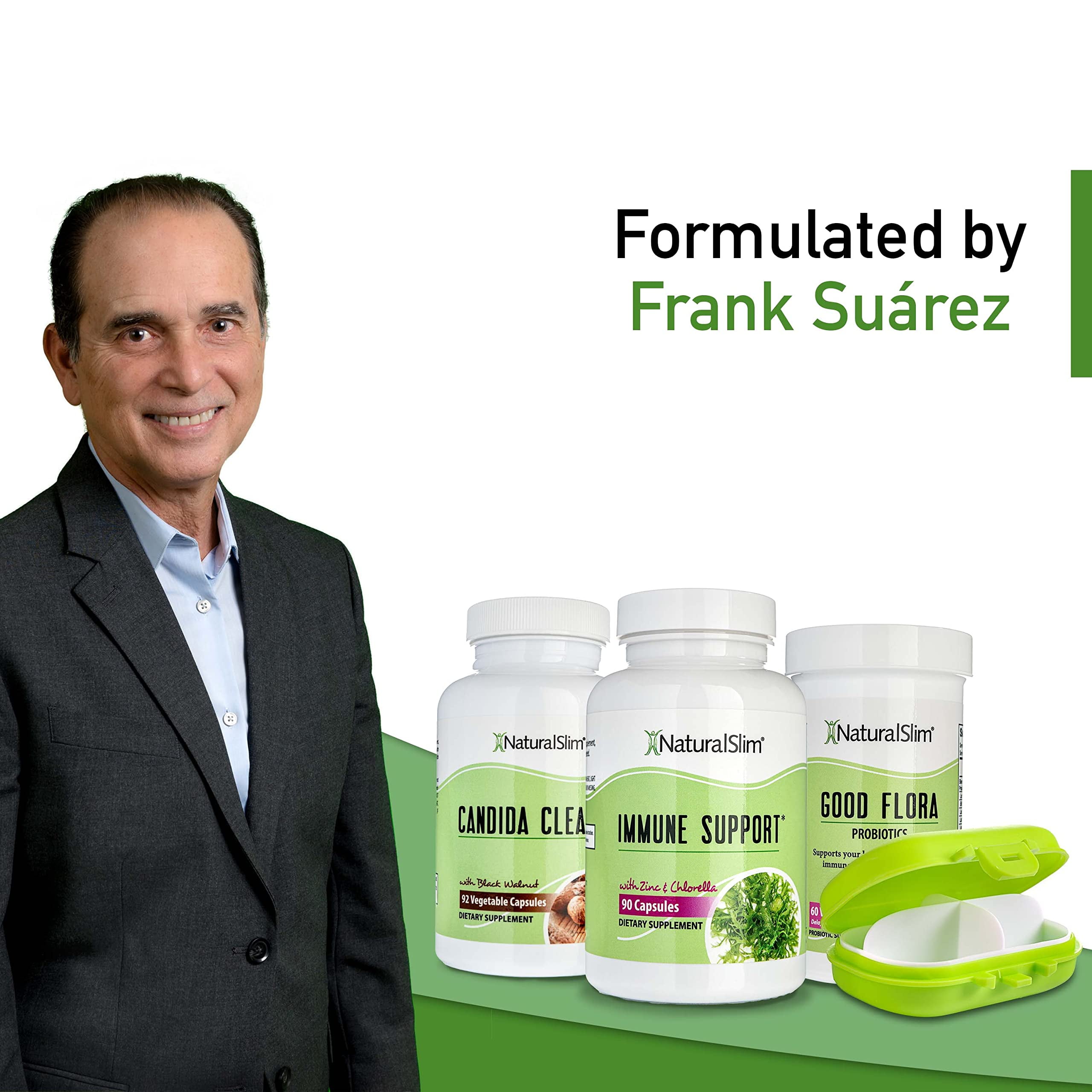 NaturalSlim Candiseptic® Kit – Candida Cleanse - Candida Overgrowth Treatment With Probiotics