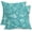 Teal, variant on Summer Teal Pillow Covers 18x18 Inch Set of 2 Nautical Coastal Coral Starfish Seashell Throw Pillow Covers Beach Cotton Linen Square Cushion Case for Sofa Bed Couch Indoor Outdoor Home Decor