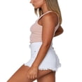 thumbnail image 3 of PENGXIANG Femmes Solide Couleur Réservoir Tout-Match Slim Élégant Sans Manches Crop Top, 3 of 7