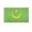3x5 ft Polyester Flag, variant on AGAS Mauritania Flag 4x6 inch - 11" Plastic Pole 100% Polyester Stitched Edges Mauritanian National Mini Flag on a Stick