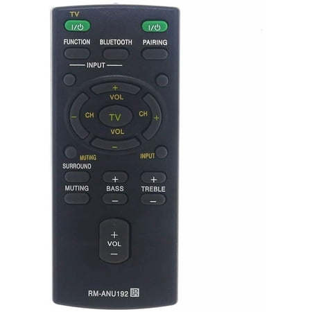 New RM-ANU192 Remote Control for Sony Sound Bar SS-WCT60 SS-WCT60 HT-CT60 SACT60