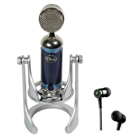 Blue Spark Digital Lightning USB Mic Studio Recording Microphone+Mackie (Best Digital Recording Studio)