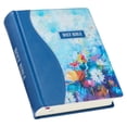thumbnail image 3 of KJV Holy Bible, Note-taking Bible, Faux Leather Hardcover - King James Version, Blue Floral Printed, 3 of 5