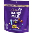 thumbnail image 3 of Cadbury Dairy Milk Mini Eggs Chocolate, 8 Mini Bars, 144g/5.1 oz, 3 of 4