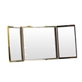 thumbnail image 2 of Impressions Vanity Co. Revealight Trifold LED Compact Mirror Champagne Gold, 2 of 2