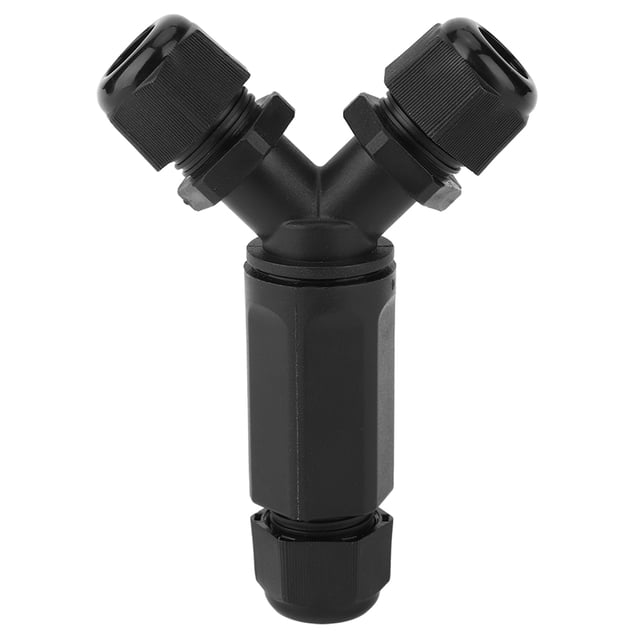 Conector LED impermeable IP68, 3 vías, 3 núcleos, tipo Y, para accesorios eléctricos