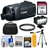Canon Vixia HF W11 32GB 1080p HD Shock + Waterproof Video Camera Camcorder with 32GB Card + LED Light + Tripod + Case + Kit