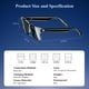 thumbnail image 2 of Gafas de sol Smart Glasses Blackview Bluetooth 5.0 con altavoz, 2 of 8