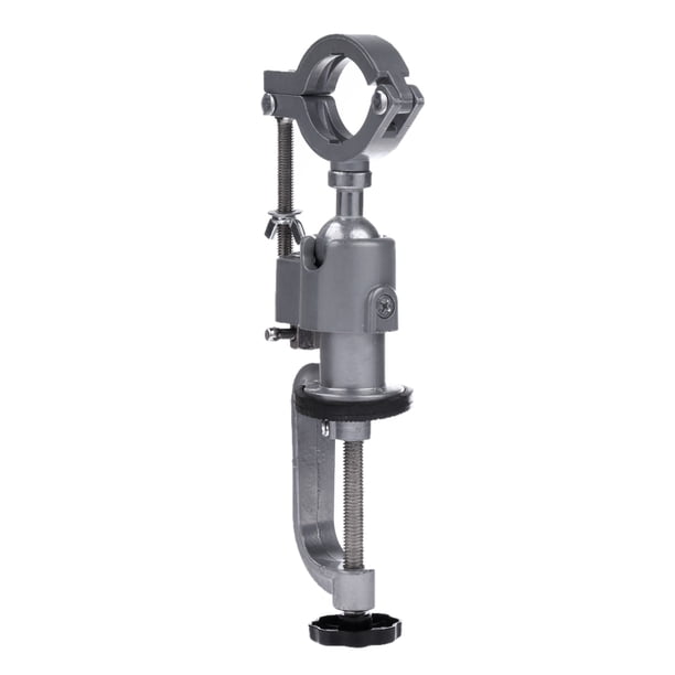 Soporte de amoladora con abrazadera, tornillo de banco para soporte de taladro eléctrico, rotación de 360