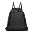 thumbnail image 2 of Basketball Carrier Bag Large Capacity Gym Bag Drawstring Closure Backpack with Mesh Pocket for Basketball Training School Gym, 2 of 8