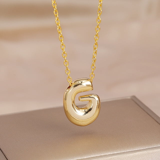 Collar para Mamá,Collar de Letra Inicial de Oro Joyería de Aleación Personalizada para Ella,Regalo para el Aniversario Del Cumpleaños de la Madre,Collar Inicial de Oro,,