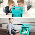 thumbnail image 6 of AVAWO Kids Case for iPad Mini 1 2 3 (Just fit Mini 1/2/3, Not Fit Mini 4/5)- Built-in Screen Protector Light Weight Shockproof Kids Cover for 7.9" iPad Mini 1st & 2nd & iPad Mini 3rd Generation - Cyan, 6 of 8