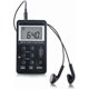 thumbnail image 1 of AM FM Radio,Mini Portable Pocket Radio Receiver with Earphone,Rechargeable Battery for Walk/Jogging/Gym/Camping (Black), 1 of 4