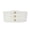 White, variant on Slccxzc Women Wide Belt New Metal Buckle Women Elastic Waistband Leather Rivet Ultra Wide Belt Elastic Belts For Woman