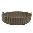 thumbnail image 2 of Toystoory Freidora de aire resistente al calor, olla de silicona con asa, revestimientos reutilizables, bandeja para microondas, verduras, pollo, cestas de Herramientas y accesorios para hornear gris Toystoory HA059581-01, 2 of 6