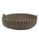 thumbnail image 1 of Bewildely Freidora de aire resistente al calor, olla de silicona con revestimiento de mango, bandeja, verduras, pollo, cestas, accesorios, piezas Herramientas y accesorios para hornear gris, 1 of 6