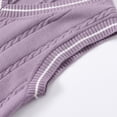thumbnail image 5 of Boys Cotton V-Neck Sweater Vest Kids Striped Collar School Uniforms, 5 of 8