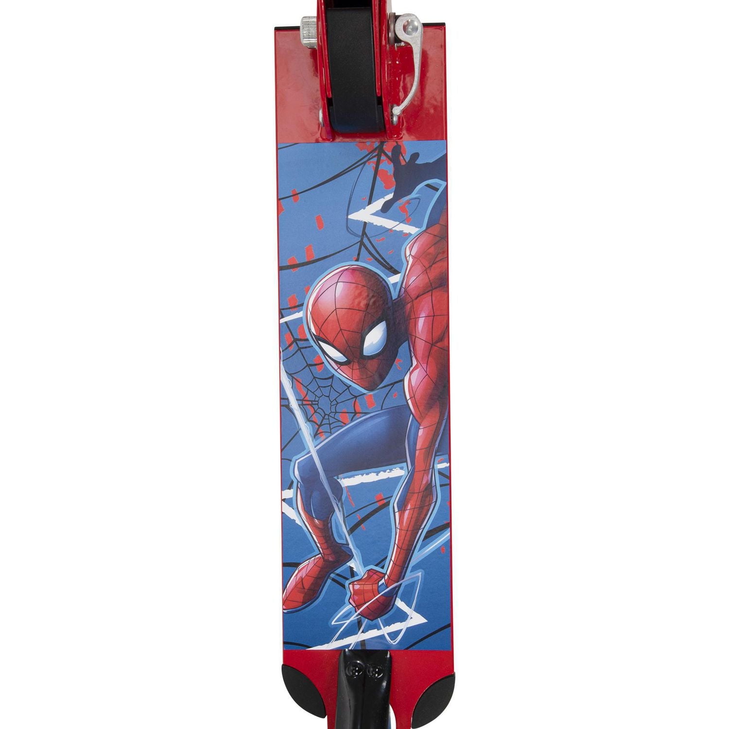 La trottinette Marvel Spider-Man à 2 roues alignées en Aluminium pour Garçons, par Huffy
