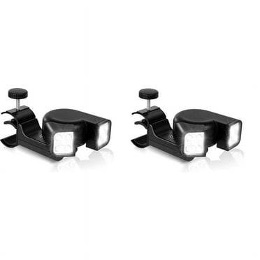 2X Grill Lights for BBQ Waterproof - Switch & 10 Super-Bright Barbecue Led Lamp Heat & Flexible Light