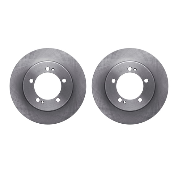 Dynamic Friction Company Rear Brake Rotors 6002-72012