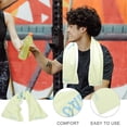 thumbnail image 4 of WASHWEPE Multi Use Sports Towel MJ001 Microfiber Light Yellow 1Set for Cycling, 4 of 8