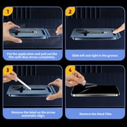 MAGIC JOHN 2 Pack Screen Protector for iPhone 16/iPhone 15 HD Clear Corning Tempered Glass Screen Saver Easy Installation