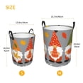 thumbnail image 3 of Pofeuu Hello Fall Gnomes Print Laundry Basket Circular Laundry Hamper with Handle Waterproof Oxford Fabric Foldable Dirty Clothes Storage Bucket Gift Storage Basket-Medium, 3 of 6