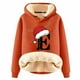 thumbnail image 1 of WILLBEST Sudadera Deportiva para Mujer, con Estampado de Letras Navideñas, de Lana, Cálida, Ideal para El Invierno Modelo 867 Grande, 1 of 4