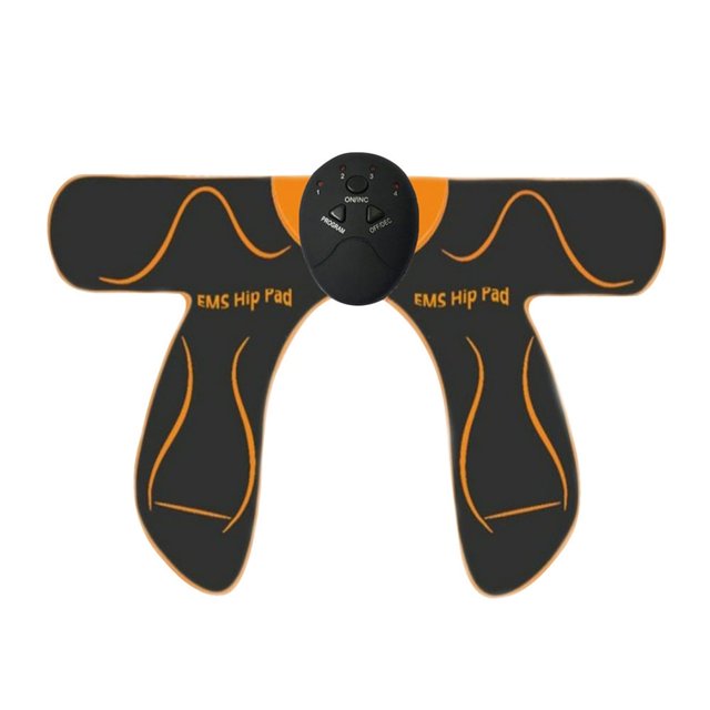 Entraîneur de Hanche, Stimulateur Musculaire Vibrant EMS pour Resserrement des Fesses (Blanc)