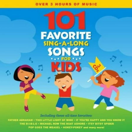 Songtime Kids - 101 Favorite Sing-A-Long Songs for Kids - Music & Performance - CD