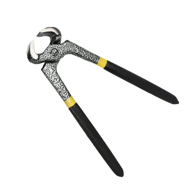 Alicates de corte de extremo de Unique Bargains, pinzas de precisión con mango de plástico, cortadores de alambre 8.07" x 2.20" en negro