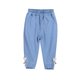 thumbnail image 1 of Odeerbi 1-6 Años Niña Primavera Verano Pantalón Vaquero Con Lazo Pantalón Vaquero Con Lazo Pantalón Vaquero Vaquero Suelto de Exterior Pantalón Vaquero Tobillero, 1 of 3
