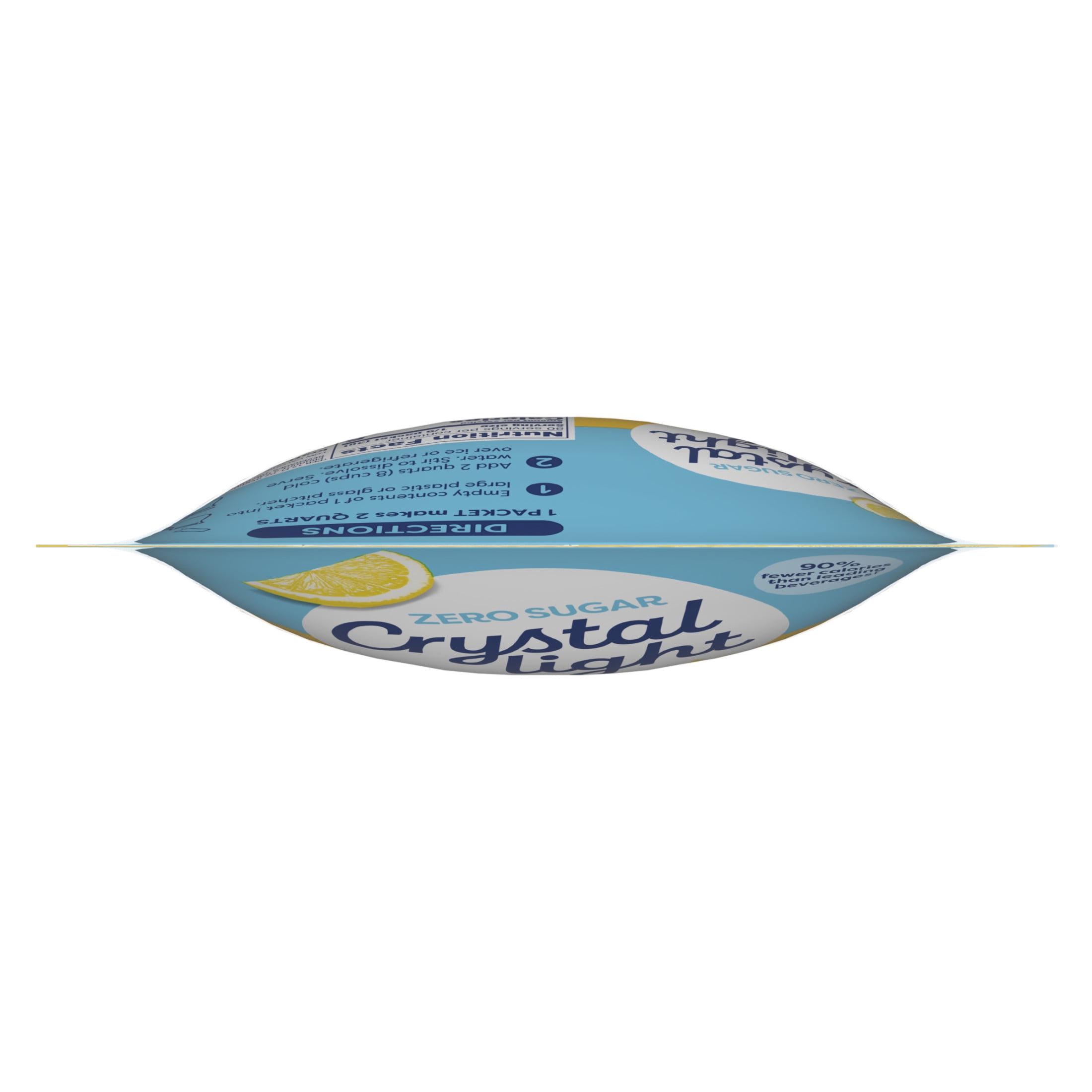 Crystal Light Drink Mix, 16 Pitcher Packets, for Flavorful Hydration and Shareable Refreshment, Lemonade, flavored with other natural flavor Zero Sugar, Low Calorie, 8.6 oz