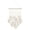 White, variant on Bohemian Wall Hanging Decor, Handmade Woven Macrame Tapestry, 3D Textured Art Decoration for White Wall Bedroom Living Room Sample Display