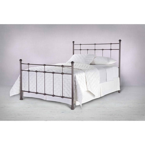 Dexter Metal Headboard and Footboard Bed Panels with Decorative