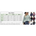thumbnail image 7 of PTHTECHUS Womens Long Sleeve Tops Crew Neck Casual Fall Long Sleeve Sweatshirts Tunic Tops Lightweight Pullover, 7 of 7