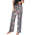 thumbnail image 2 of Sweet Hearts 2-Pack Pajama Pants for Women- Soft Comfy Lounge Sleep Bottoms with Faux Drawstring Women's PJ Pants Made in USA, 2 of 6
