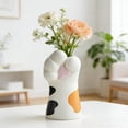 thumbnail image 5 of Cats Paw Resin Vase for Flower Arrangements – Adorable Whimsical Home Decor, Perfect for Living Room, Office, Shelf, and Gift for Cat Lovers, 5 of 5
