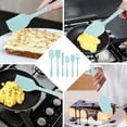 thumbnail image 7 of AOWOO Silicone Spatula Set of 6, Food Grade Rubber Spatulas and Cooking Utensils, Heat-Resistant Kitchen Non Stick Utensils for Cooking, Baking, Mixing, Scraping, BPA-Free, Dishwasher Safe, 7 of 7
