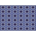 thumbnail image 1 of Ahgly Company Machine Washable Indoor Rectangle Transitional Jeans Blue Area Rugs, 2' x 4', 1 of 7