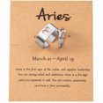 thumbnail image 1 of Uinagy 12 Zodiac Card Couple Rings, 1 of 4